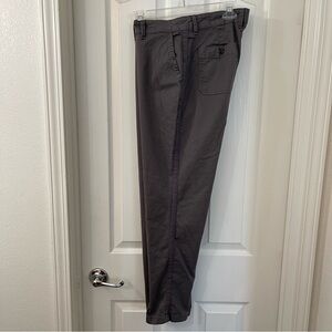 GAP Relaxed Girlfriend Pant - Gray.  Womens: 10.